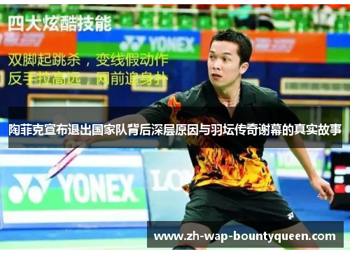 陶菲克宣布退出国家队背后深层原因与羽坛传奇谢幕的真实故事 陶菲克宣布退出国家队背后深层原因与羽坛传奇谢幕的真实故事